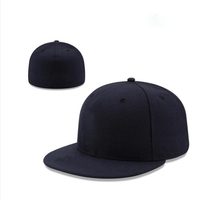 Gorra de Béisbol Clásica de Estilo Vintage con Bordado, Gorra Snapback de 6 Paneles con Visera Plana, Deportiva