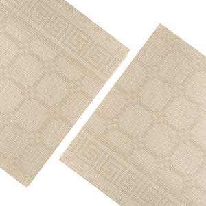 Elegant and Durable 150 Disposable <b>Paper</b> <b>Tablecloths</b> 100x100 cm Embossed Sepia/Beige/Grey 50 G/m2 Made in Italy - Product Image 1
