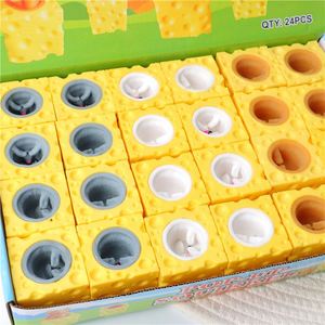 ของเล่นบีบสัตว์รูปหนูชีส 24 ชิ้น สำหรับเด็กผู้ชายและเด็กผู้หญิง - Product Image 4