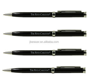 Wholesale Promotional Hotel Gift Customized Color Metal Logo <b>Pen</b> 1.0mm Non-Erasable Ink Multi-Color Ink Options Novelty Design - Product Image 2