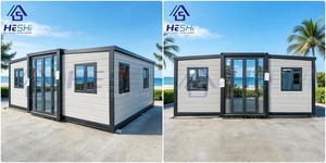 Maison conteneur extensible 5 chambres moderne, empilable, clé en main, personnalisable, durée de vie 50 ans, 10 000 unités vendues, 40 pieds, 30 pieds, 20 pieds, Villa - Product Image 3