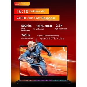 Portátil para Juegos HP Omen Ultra de 16 Pulgadas, 7 255HX RTX 5060, 32 GB, 1 TB SSD, Negro, Alto Rendimiento, Pantalla 2.5K, para Deportes Electrónicos - Product Image 4