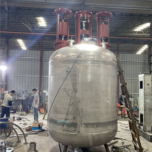10 Liter Jacketed Reactor Urea-Formaldehyde Resin Turnkey Project Reactor With Condenser - Product Image 5