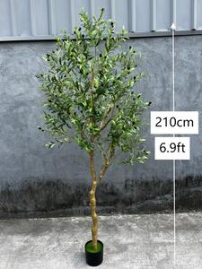 Grande Guirlande d'Olives Artificielles Décoratives d'Intérieur Faite à la Main, Luxe, Écologique, Certifiée Anti-UV pour Anniversaire - Product Image 3