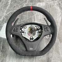 Nouveaux produits en gros, personnalisation M Performance, garniture en microsuède et carbone pour volant BMW Série 3 E90 E91 E92 E93