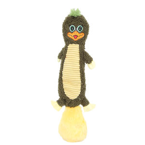 Giocattoli da masticare morbidi per animali domestici in peluche per cani piatti con carta stropicciata all'interno di piccoli animali - Product Image 5