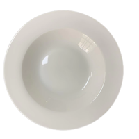 Vente en gros d'usine Vaisselle Ensemble de table à dîner en porcelaine Ensembles de vaisselle en céramique blanche pour fête ronde
