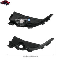 Deflector de Agua para Limpiaparabrisas Delantero de Coche, Panel Decorativo, Tapa, 1 Par, Accesorios de Reparación para Honda Civic 2012 2013 2014 2015
