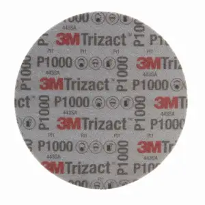 3M 02091 Trizact 1000 Hookit Foam Blending Disc For Paint Finishing Micro Scratch Removal Polishing And Sanding