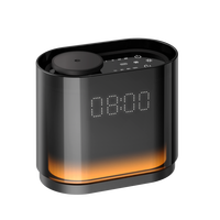 Diffuseur d'arômes silencieux en plastique SCENTA à marque privée avec veilleuse et horloge, diffuseur de parfum intelligent à commande par application pour la maison, vente en gros