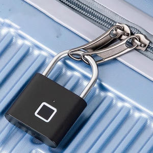 Wholesale New Intelligent Electronic Zinc Alloy Clutch Crossbody Bag Embedded <b>Fingerprint</b> Padlock Smart <b>Lock</b> - Product Image 3