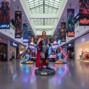 Figuras de Películas, Anime y Dibujos Animados de Tamaño Real para Exteriores, Personalizadas de Alta Gama, Estatuas Realistas de <span class=keywords><strong>Humanos</strong></span> y <span class=keywords><strong>Animales</strong></span> en Fibra de Vidrio - Product Image 2