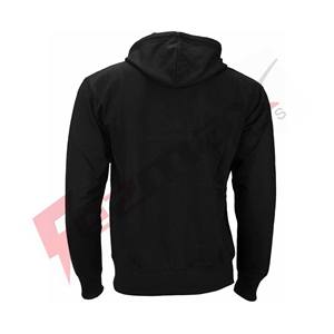 Men's 100% Cotton Fashion Pullover <b>Hoodies</b> Custom Logo Printed Thick Solid Woven Anti-Shrink Anti-Wrinkle Plus Size Sweatshirts - Product Image 3