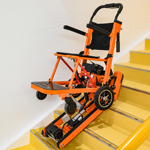 Electric Powered Stair Climbing Wheelchair with Smart Balancing Seat