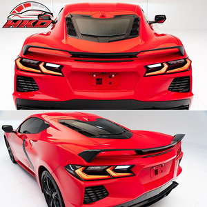 Alerón Trasero Estilo Z51 con Acabado de Fibra de Carbono para Chevy Corvette C8 Stingray 2020-2026 - Product Image 2