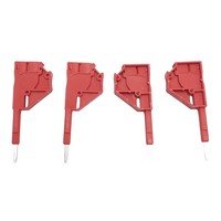Banyak 4 buah Contact 3030996 Modular Test Plug, 1-posisi, 6.2mm, 250v 2a Baru Asli Otomasi Industri Kontrol Terprogram.