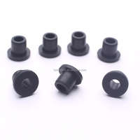 Anneau en silicone double face blanc et noir toutes tailles pour la protection des câbles, durable, flexible, facile à installer pour le câblage