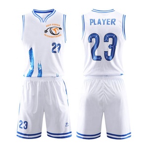 Ensemble d'uniforme de basket-ball 100% Polyester sur mesure, vente en gros - Product Image 1