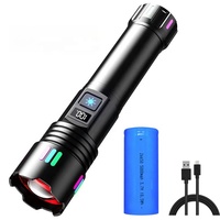 Senter LED Laser Putih Daya Tinggi Wason 20W 2000 Lumens Jarak Jauh, Terlaris untuk Industri, Berkemah, Mendaki Gunung, dan Keadaan Darurat