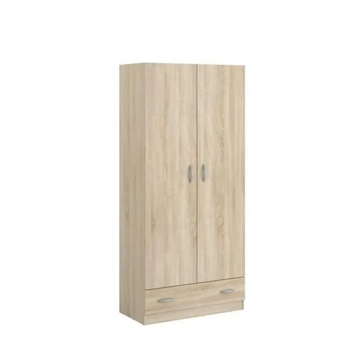 ตู้เสื้อผ้าไม้ตู้เสื้อผ้าแบบเรียบง่ายทนทานออกแบบโต๊ะเรียน armoire Chambre en Bois