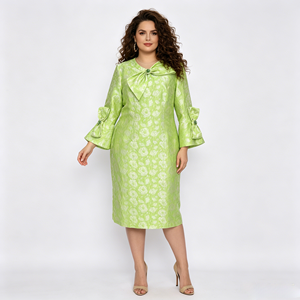 Vestido de Fiesta de Talla Grande, Diseño Moderno 2026, Vestido de Iglesia para Mujer, Ropa Turca y Africana para Damas - Product Image 1