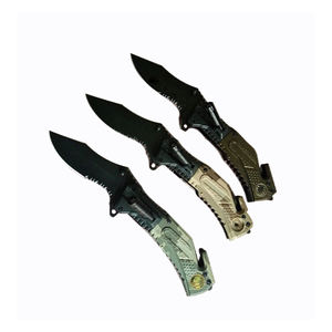 มีดพกเดินป่า,มีดพกพาเดินป่าต่อสู้เพื่อเอาชีวิตรอดกลางแจ้งลายพราง - Product Image 4