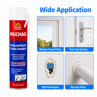 MUCHAO 300ml A21 Mastic Polyuréthane Écologique Formule Professionnelle Usage Construction Monocomposant Haute et Basse Température