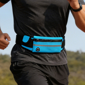 Riñonera Deportiva para Correr, Bolsa para Teléfono, para Hombre y Mujer, Riñonera Elástica para Fitness al Aire Libre con Tira Reflectante - Product Image 4