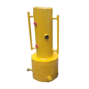 Portable Hydraulic Pile Driver Yellow 0.5 Mpa Work Pressure Fully Hydraulic System For Flood Control And Disaster Relief - Product Image 4