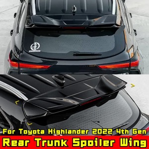 Alerón Trasero para Maletero, Alerón de Techo Compatible con Toyota Highlander 2022 4ª Generación, Kit de Carrocería, Accesorios para Automóviles - Product Image 3