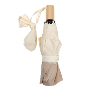 <span class=keywords><strong>Parapluie</strong></span> pliant en bois massif avec poignée en bois, pour hommes et femmes, protection solaire UV, double usage, <span class=keywords><strong>parapluie</strong></span> <span class=keywords><strong>français</strong></span> - Product Image 5