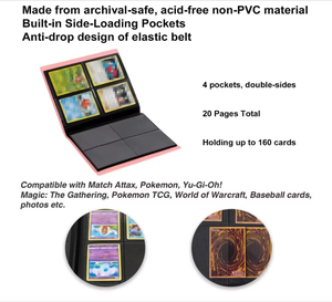 Album à fermeture éclair YY 4 poches pour cartes TCG PP, idéal pour cartes de collection et cartes de jeu - Vente en gros - Product Image 6