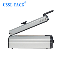 Scelleuse de sacs en plastique compacte semi-automatique électrique FSC-220 pour l'emballage alimentaire, machine de scellage multifonctionnelle pour film PE