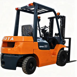 Chariot élévateur diesel Toyota d'occasion de 3 tonnes utilisé au Japon avec une hauteur de levage de 3m-6m, poids de 4300 kg, 0-2000 heures de fonctionnement - Product Image 1