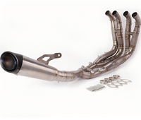 Kit d'échappement moto pour BMW S1000RR 2019-2026 S1000R 2021-26 en alliage de titane, système complet avec collecteurs, tube et silencieux de course