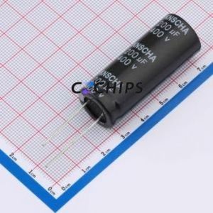 DHC400M207N454S1AA Through-Hole <b>Aluminum</b> <b>Electrolytic</b> <b>Capacitor</b> Through hole,D18xL45mm 200uF 20% 400V 800mA-120Hz - Product Image 1