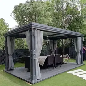 Unique Design Swimming Pool Louver,Pergola Awning Roof Sturdy Retractable Awnings For Backyard/