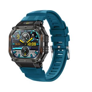 Montre connectée de sport pour homme DF HT34, écran IPS HD 1,75 pouces, étanche, fréquence cardiaque, bracelet de fitness, appel vocal, lampe de poche - Product Image 5