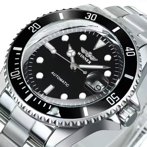 Winner Top reloj Casual Reloj para hombre Moda Deportes Relojes mecánicos automáticos Acero completo Hombres Relojes de pulsera impermeables con fecha - Product Image 1