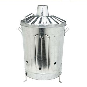 Petit moyen grand bac à feu en métal galvanisé feuilles brûlantes <span class=keywords><strong>papier</strong></span> bois poubelle <span class=keywords><strong>incinérateur</strong></span> <span class=keywords><strong>de</strong></span> déchets <span class=keywords><strong>incinérateur</strong></span> <span class=keywords><strong>de</strong></span> <span class=keywords><strong>jardin</strong></span> - Product Image 2