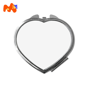 Specchietto in Metallo a Forma di Cuore Leggero e Compatto per Sublimazione con Grafica Personalizzabile, <span class=keywords><strong>Regalo</strong></span> per Ragazze - Product Image 6