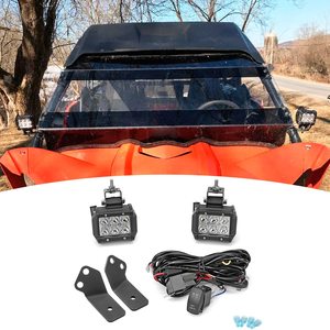 Soportes de montaje de luz LED, accesorios para Atv, Compatible con <span class=keywords><strong>Yamaha</strong></span> <span class=keywords><strong>YXZ</strong></span> <span class=keywords><strong>1000R</strong></span>, 2016, 2017, 2018, 2019 - Product Image 6