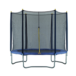Zoshine đôi nhảy <span class=keywords><strong>Trampoline</strong></span> bao vây khung lưới đôi đầu dây kéo cực thẳng dễ dàng cài đặt thay thế bọt - Product Image 2