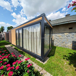 20FT ภาชนะไม้สำเร็จรูปสำหรับสวนโรงแรมสำหรับสตูดิโอขนาดเล็กแพ็คแบนร้านกาแฟทางเข้าห้องนั่งเล่นห้องนอนการประชุมเชิงปฏิบัติการห้างสรรพสินค้า - Product Image 3