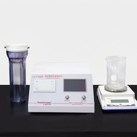 Probador de patencia de agujas de jeringa, resistencia al flujo de agujas de infusión para equipos de acero inoxidable para dispositivos médicos (agua/líquido)