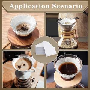 Filtros de Café de Fibra Natural al por Mayor para una Preparación Sostenible, Ecológicos para Amantes del Café - Product Image 2