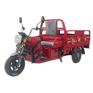 Camion électrique motorisé à 3 roues certifié CEE de type carrosserie ouverte pour le transport de marchandises - Product Image 1