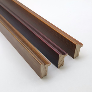 Molduras de Madera Sólida Serie Hongzun H2238, Pino 60x15mm, para Uso en Interiores, Tiras Decorativas para Marcos de Fotos, Estilo Moderno Minimalista - Product Image 2