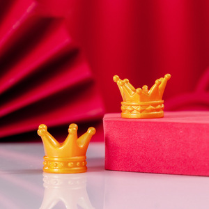 Tiny Mini Queen's Princess Crown Adornos Resina para pulsera Colgantes Joyería Funda para teléfono Cake Topper DIY Accesorios decorativos - Product Image 4