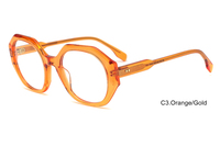 Vente en gros de montures de lunettes vintage en acétate pour femmes et hommes